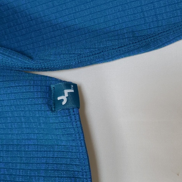 JoyLab Women's Wear 2 Ways Long Sleeve Crop Top ~ Lagoon - Picture 15 of 16